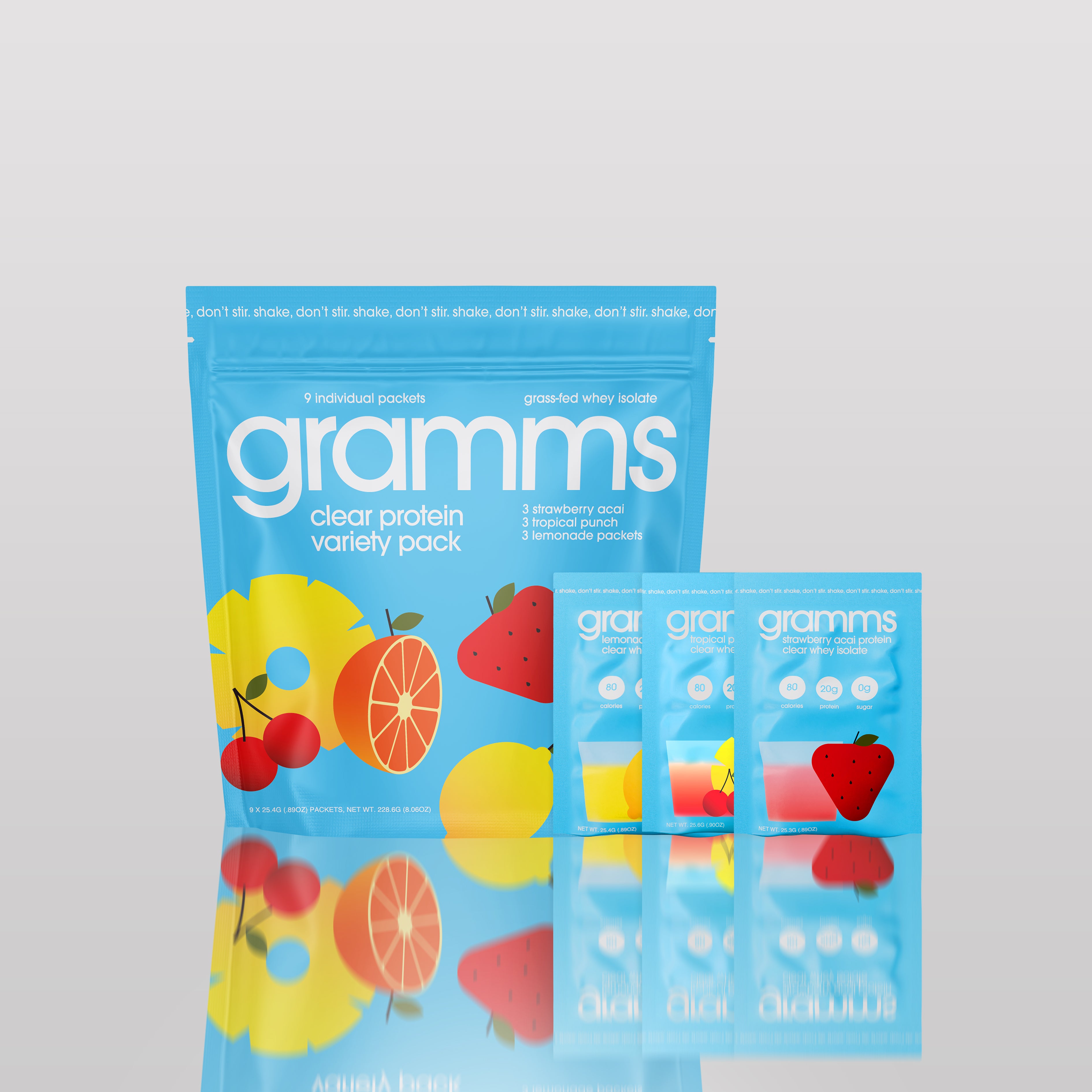 clear protein variety pack