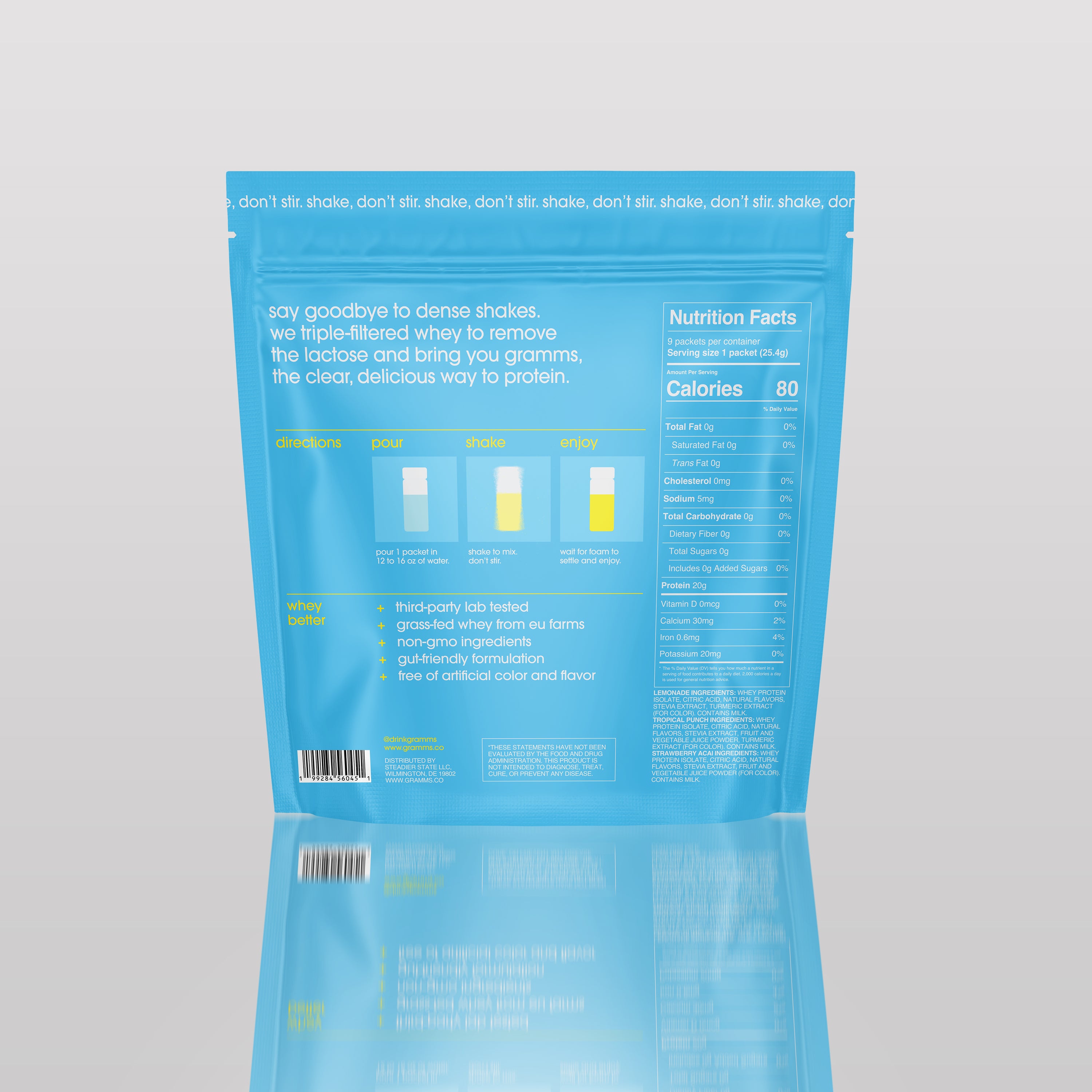 clear protein variety pack