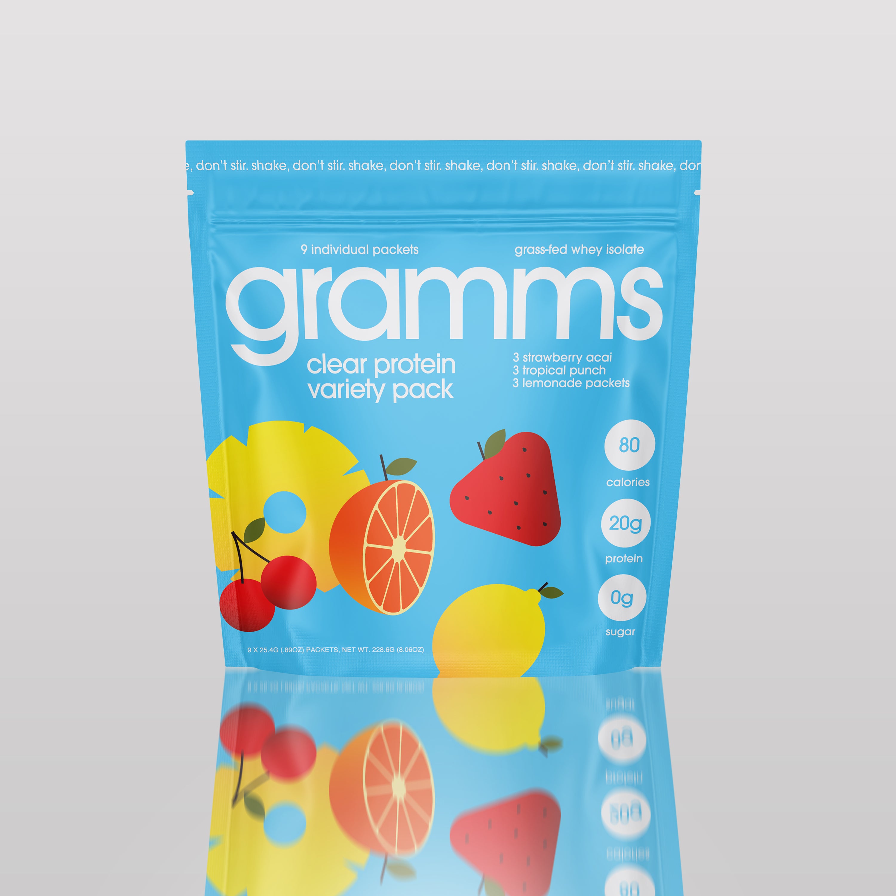 clear protein variety pack
