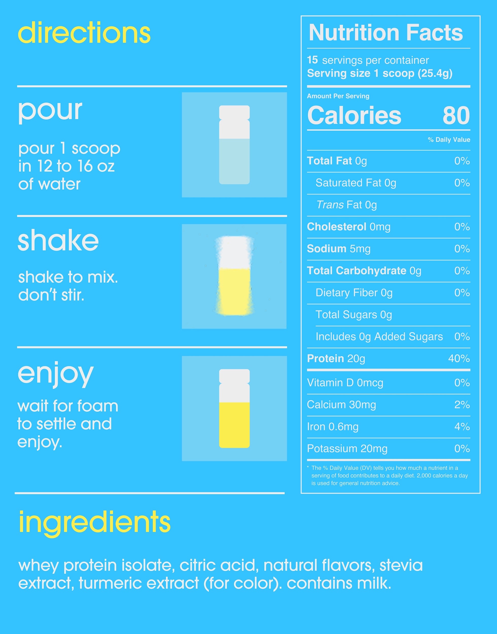 lemonade protein (15-serving)